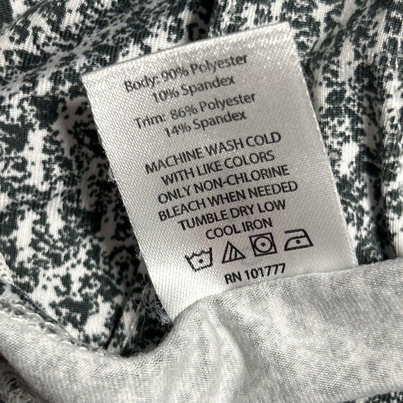 Soybu Womens Athletic Shirt Top Sz. Small Gray White Yoga Workout Training - Picture 13 of 16